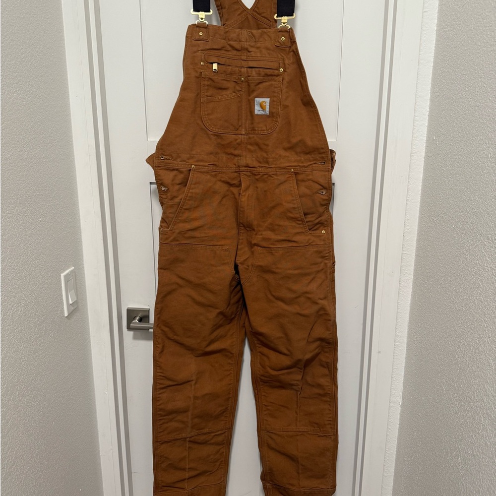 Carhartt unlined bib overalls
